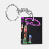 London Eye at Night Acrylic Keychain (Voorkant Links)