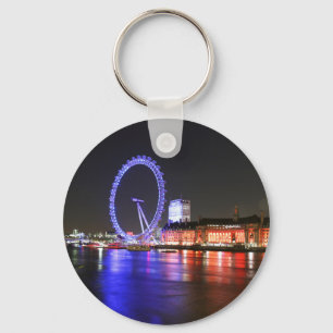 London Eye at Night Sleutelhanger