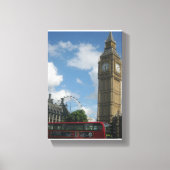 London Eye & Big Ben Canvas Afdruk (Voorkant)
