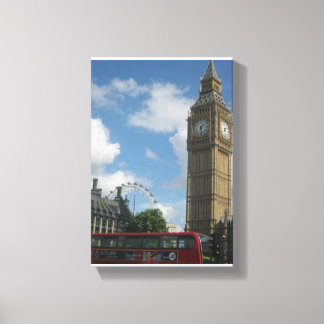 London Eye & Big Ben Canvas Afdruk