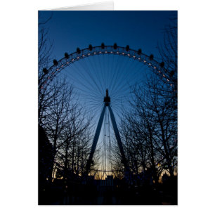 London Eye bij Twilight
