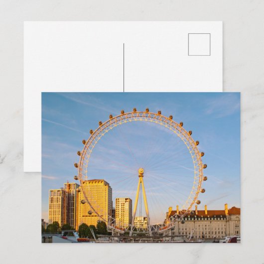 London Eye Briefkaart (Voorkant / Achterkant)