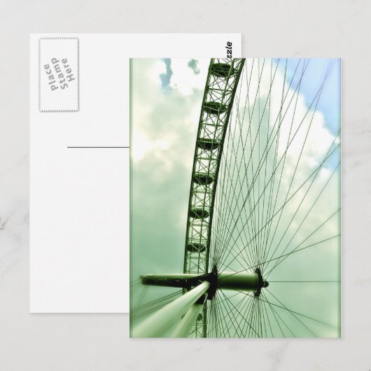London Eye Briefkaart (Voorkant / Achterkant)