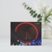 London Eye Briefkaart (Staand voorkant)