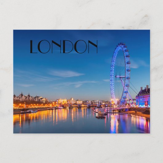 London Eye Briefkaart (Voorkant)