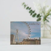 London Eye Briefkaart (Staand voorkant)