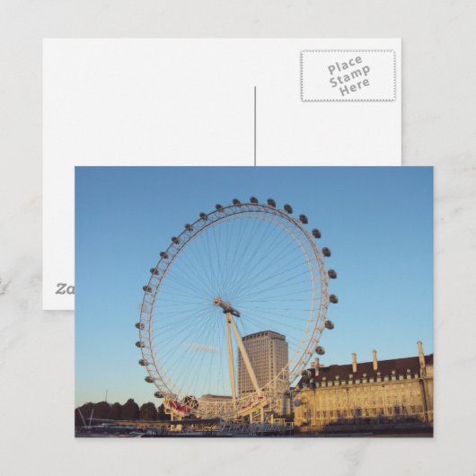 London Eye Briefkaart (Voorkant / Achterkant)