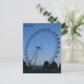 London Eye Briefkaart (Staand voorkant)