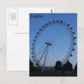 London Eye Briefkaart (Voorkant / Achterkant)