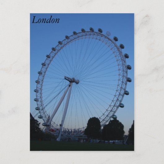 London Eye Briefkaart (Voorkant)