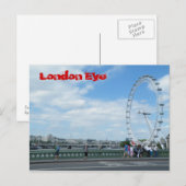 London Eye Briefkaart (Voorkant / Achterkant)