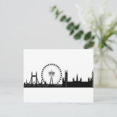 London Eye Briefkaart (Staand voorkant)