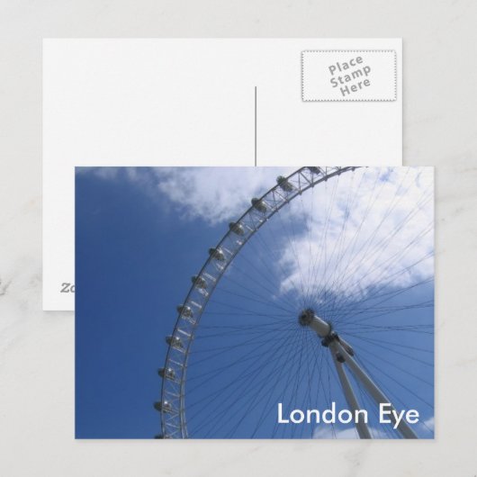 London Eye Briefkaart (Voorkant / Achterkant)