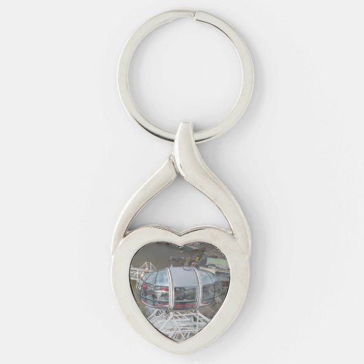 London Eye Cabin Heart Keychain (Voorkant)