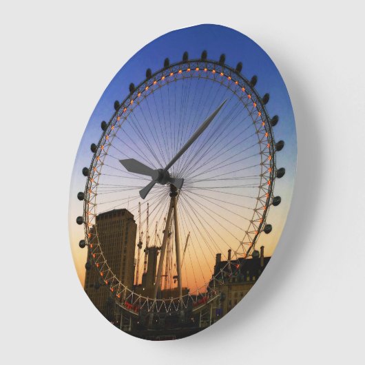London Eye cirkel Wall klok (Hoek)