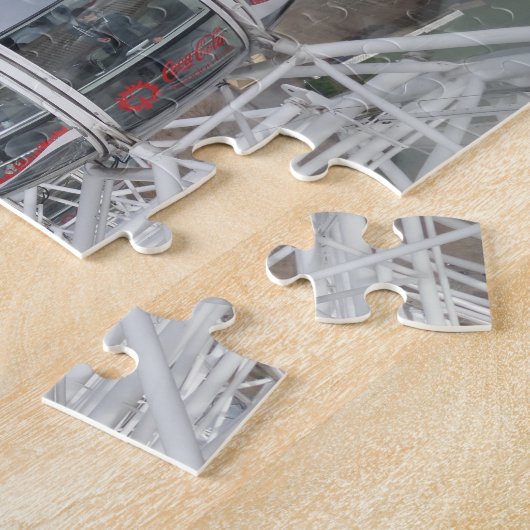 London Eye City Uitzicht Jigzaag Puzzle Legpuzzel (Zijkant)