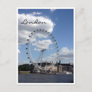 london eye cloud briefkaart