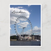london eye cloud briefkaart (Voorkant)