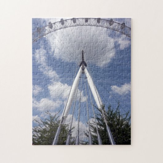 london eye clouds legpuzzel (Verticaal)