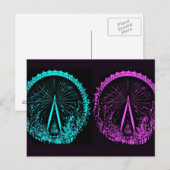 London Eye Collage Briefkaart (Voorkant / Achterkant)