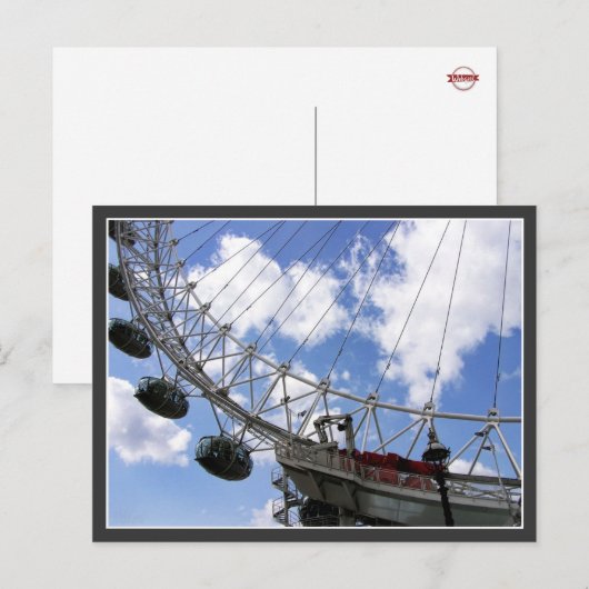 London Eye Crop Briefkaart (Voorkant / Achterkant)