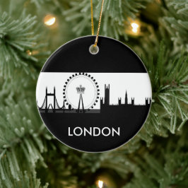 London Eye Decoration Keramisch Ornament