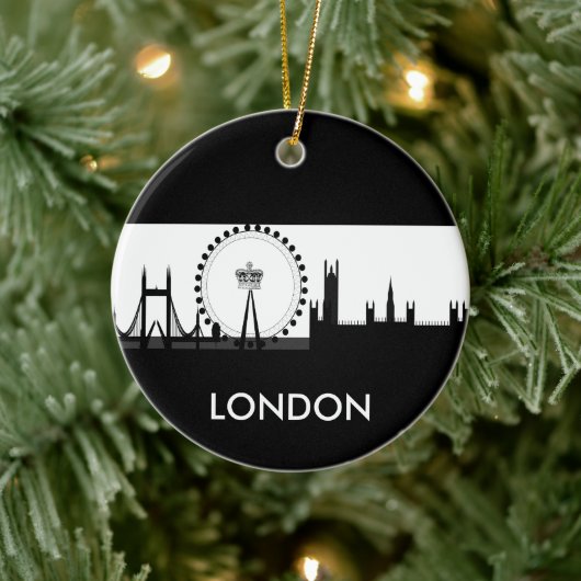 London Eye Decoration Keramisch Ornament (Boom)