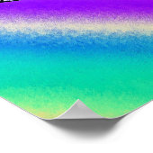 London Eye Digital Afbeelding Poster (Hoek)