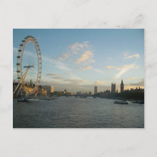 London Eye en Parliament Briefkaart
