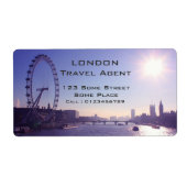London Eye Etiket (Voorkant)