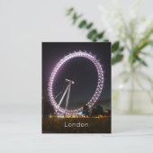 London Eye Feestdagenkaart (Staand voorkant)