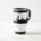 London Eye Ferris Wheel Engeland Skyline Mok (Voorkant rechts)