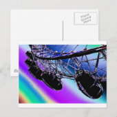 London Eye Ferris-wiel Briefkaart (Voorkant / Achterkant)