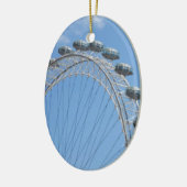 London eye ferris-wiel keramisch ornament (Links)