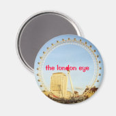 London Eye, ., het Londense oog Magneet (Voorkant / Achterkant)