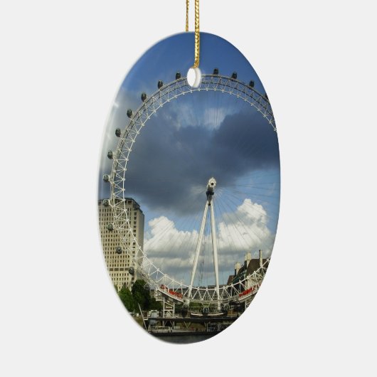 London Eye Keramisch Ornament (Rechts)
