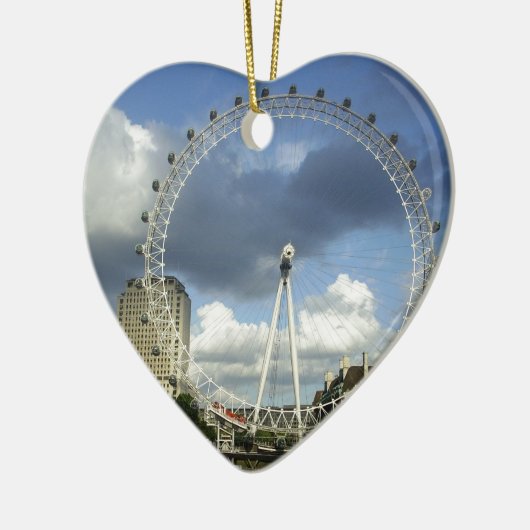 London Eye Keramisch Ornament (Links)