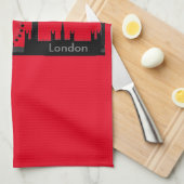 London Eye keukenhanddoeken (Quarter Fold)