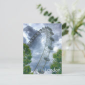 London Eye Landmark Briefkaart (Staand voorkant)