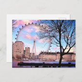 London Eye Observation Wheel #2 Briefkaart (Voorkant / Achterkant)