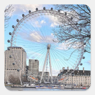 London Eye Observation Wheel #2 Stickers