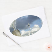 London Eye Ovale Sticker (Envelop)