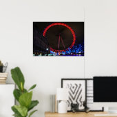London Eye Poster (Thuiskantoor)