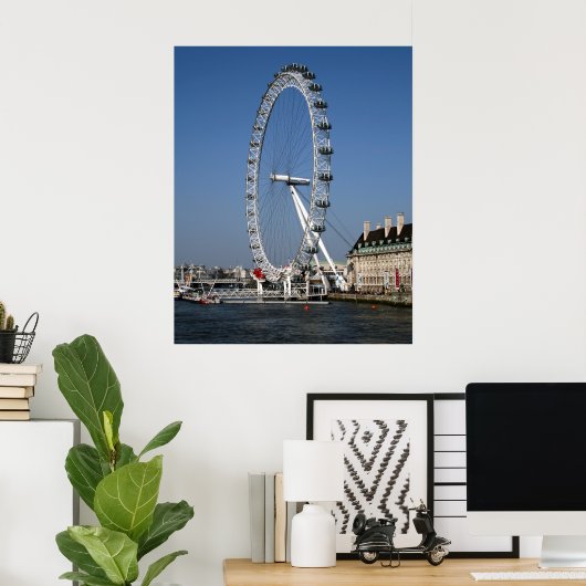 London Eye Poster (Thuiskantoor)