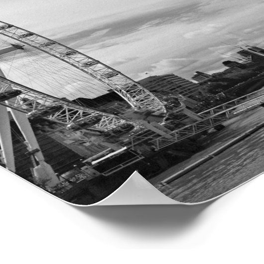 London Eye Poster (Hoek)