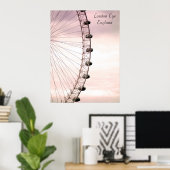 London Eye poster (Thuiskantoor)