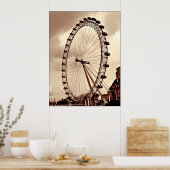 LONDON EYE POSTER (Keuken)