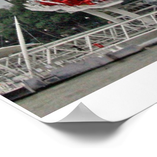 London Eye Poster (Hoek)