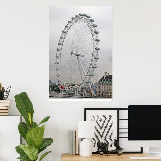 London Eye Poster (Thuiskantoor)