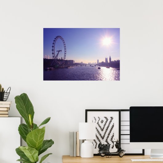 London Eye Poster (Thuiskantoor)